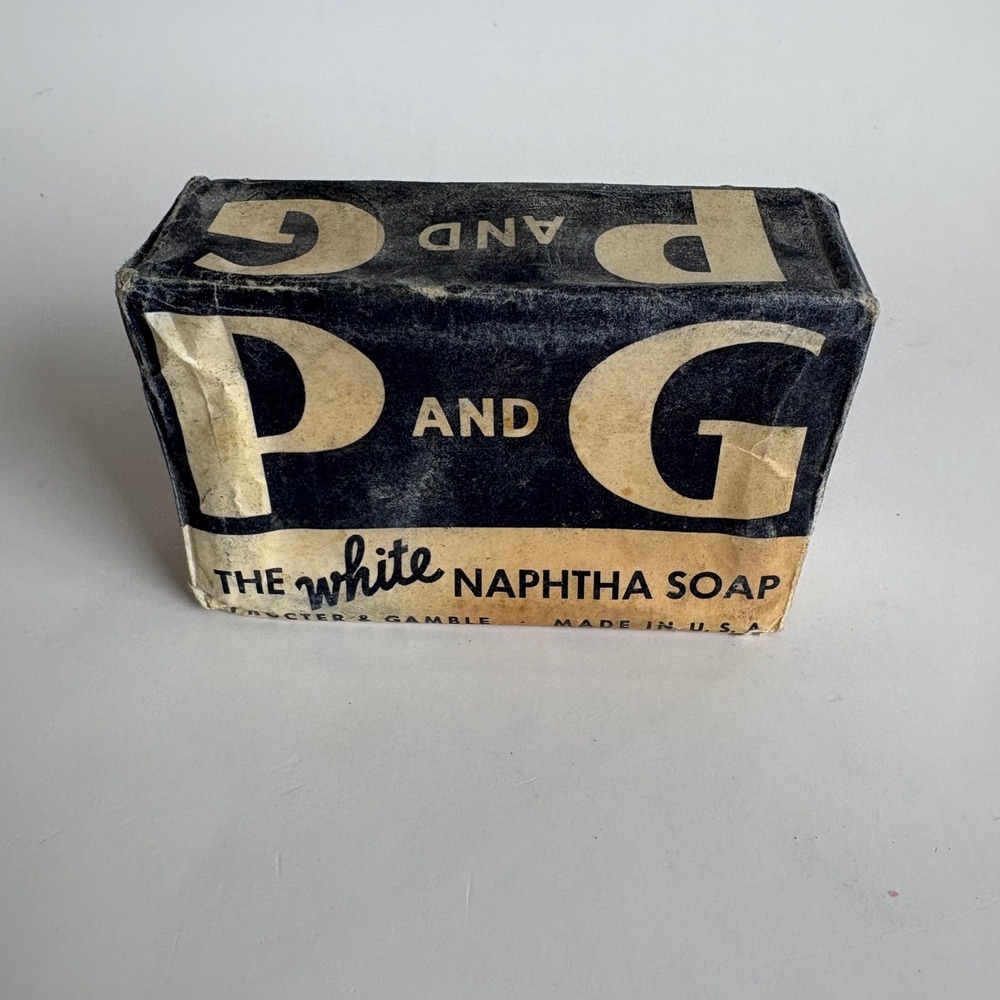 Vintage P&G The White Naphtha Soap Bar Procter & Gamble Made in USA Sealed
